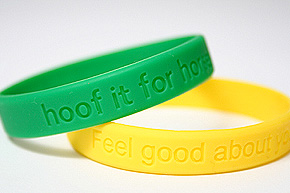 Debossed Wristbands - Single Colour