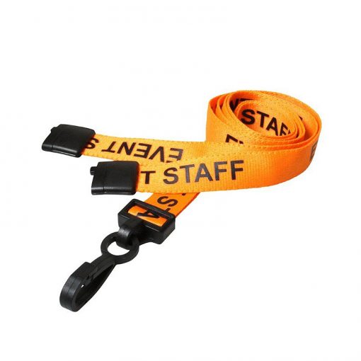 Printed Stock Lanyard - Event Staff