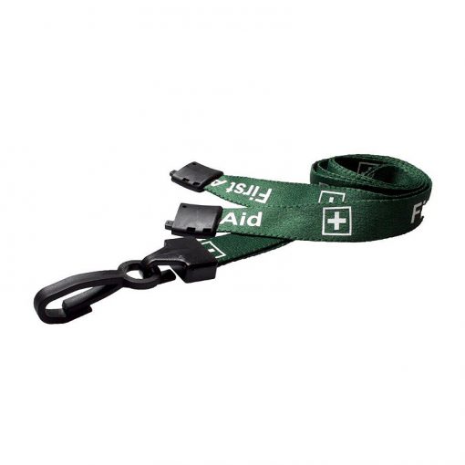 Printed Stock Lanyard - First Aid