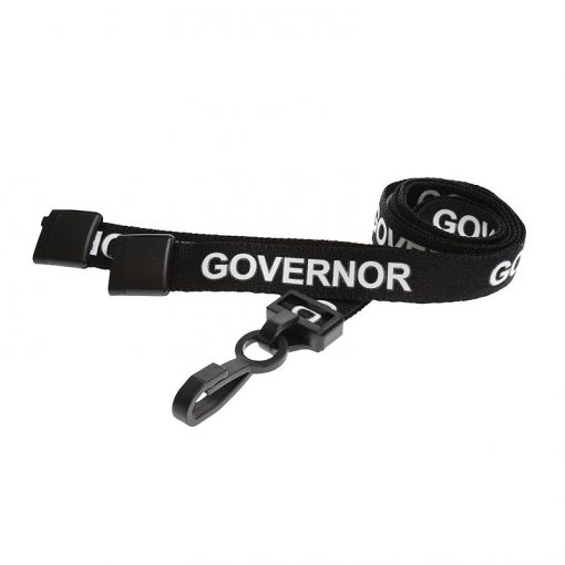 Printed Stock Lanyard - Governor