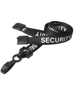 Printed Stock Lanyard - Security