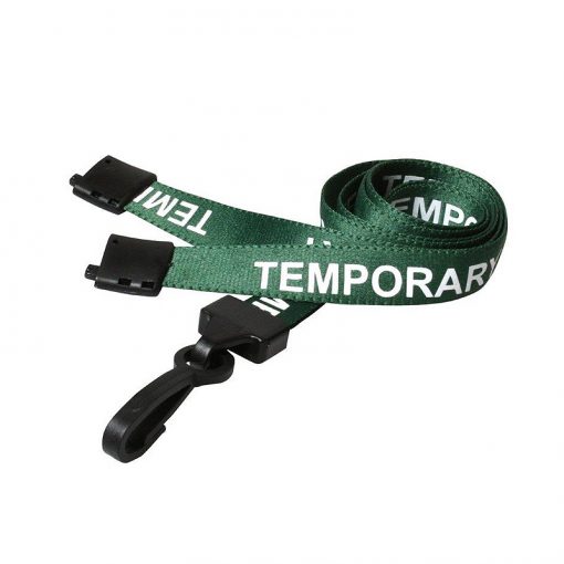 Printed Stock Lanyard - Temporary