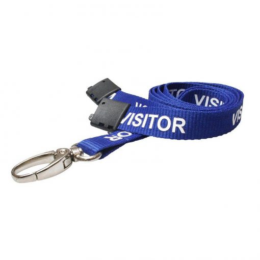 Printed Stock Lanyard - Visitor