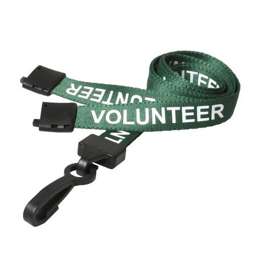 Printed Stock Lanyard - Volunteer