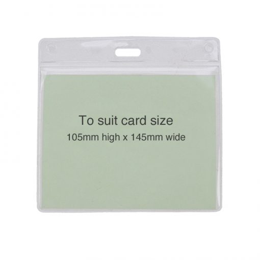 SSUK-810054 PVC Badge Holder - Clear