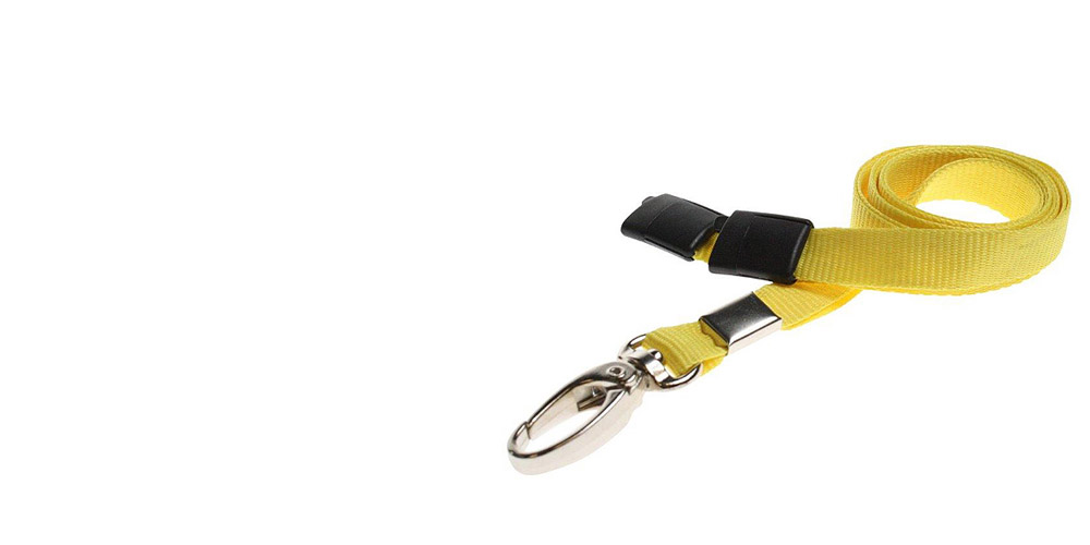 Economy Lanyard - Yellow
