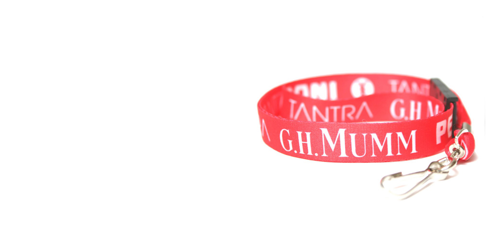 Dye Sub Printed Lanyards - Mumm