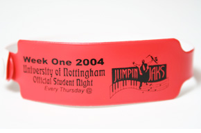University of Nottingham Security Wristband