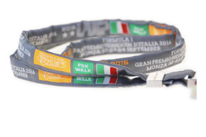 Folded Woven Tube Lanyard