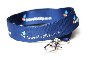 Screen Printed Lanyards - Travelocity