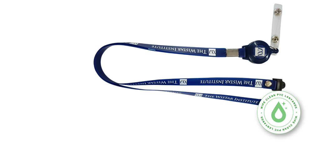 PVC Wipe Clean Lanyard