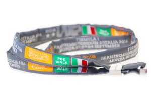 FOLDED WOVEN TUBE LANYARD