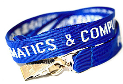 specialist lanyards - woven lanyards from security solutions uk