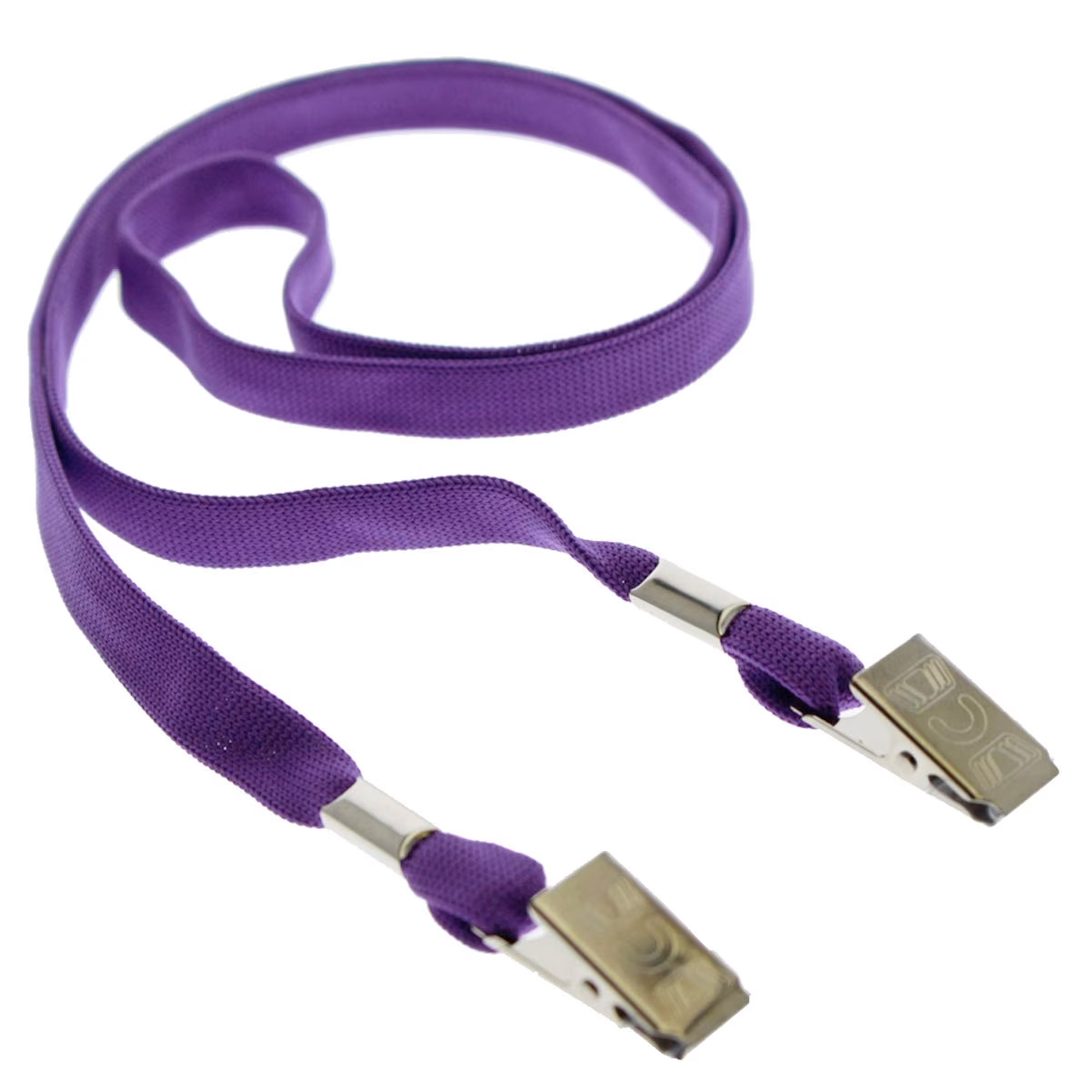 double croc clip sewn lanyard from security solutions uk